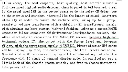Gowe AC3 DTS 5.1 Digit USB et lecture Memo et DAC décodeur
