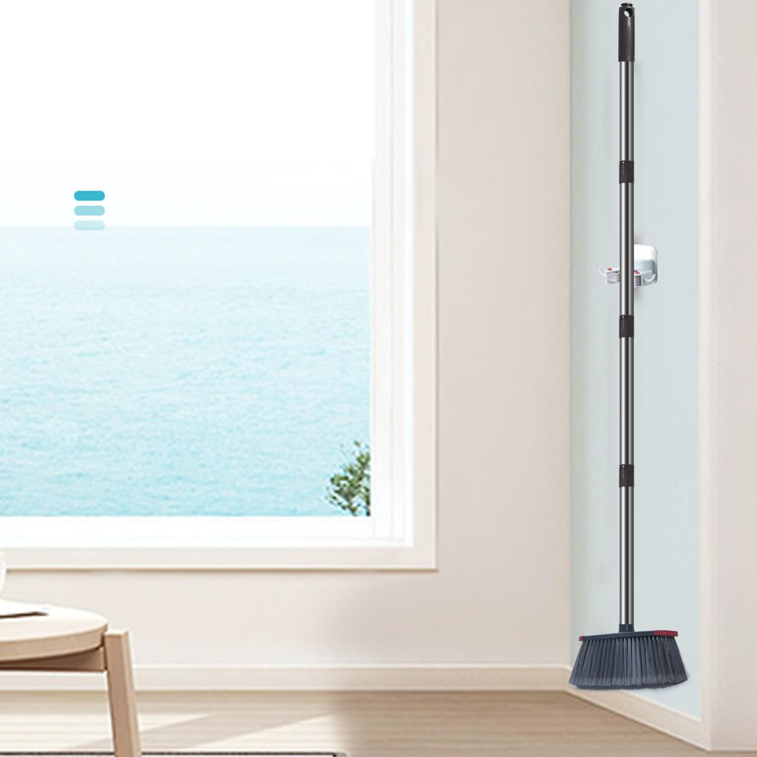 Scopa Morbida Per Interni Con Manico Lungo 120 Cm - Foto 12