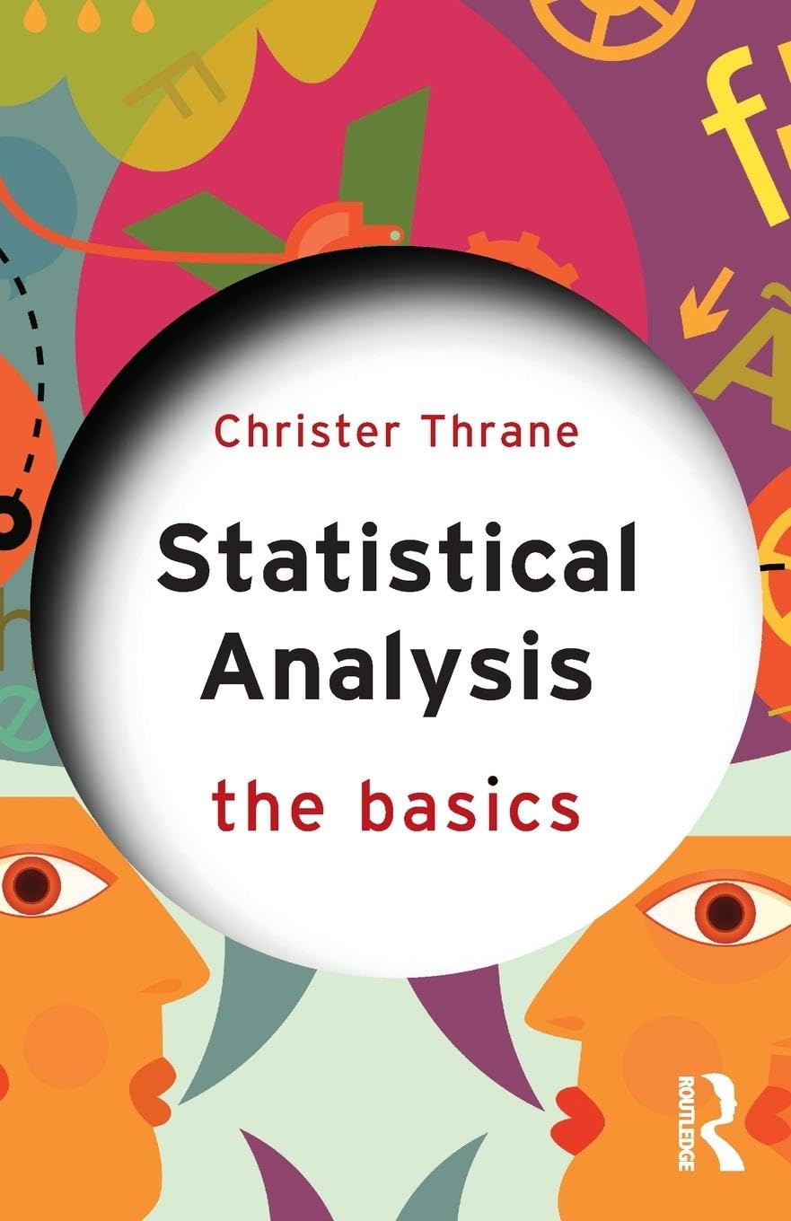 Statistical Analysis by Christer Thrane PAPERBACK 9781032640778