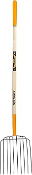 True Temper 2812400 True Temper 10-Tine Hardwood Handle Bedding Fork