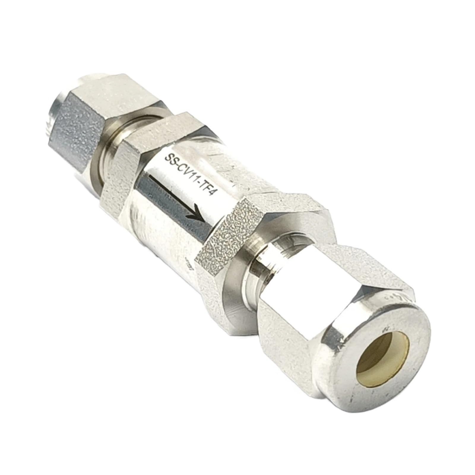 Raccord anti-retour inox SUS316L compression tube OD valve 3000 psi PURYN