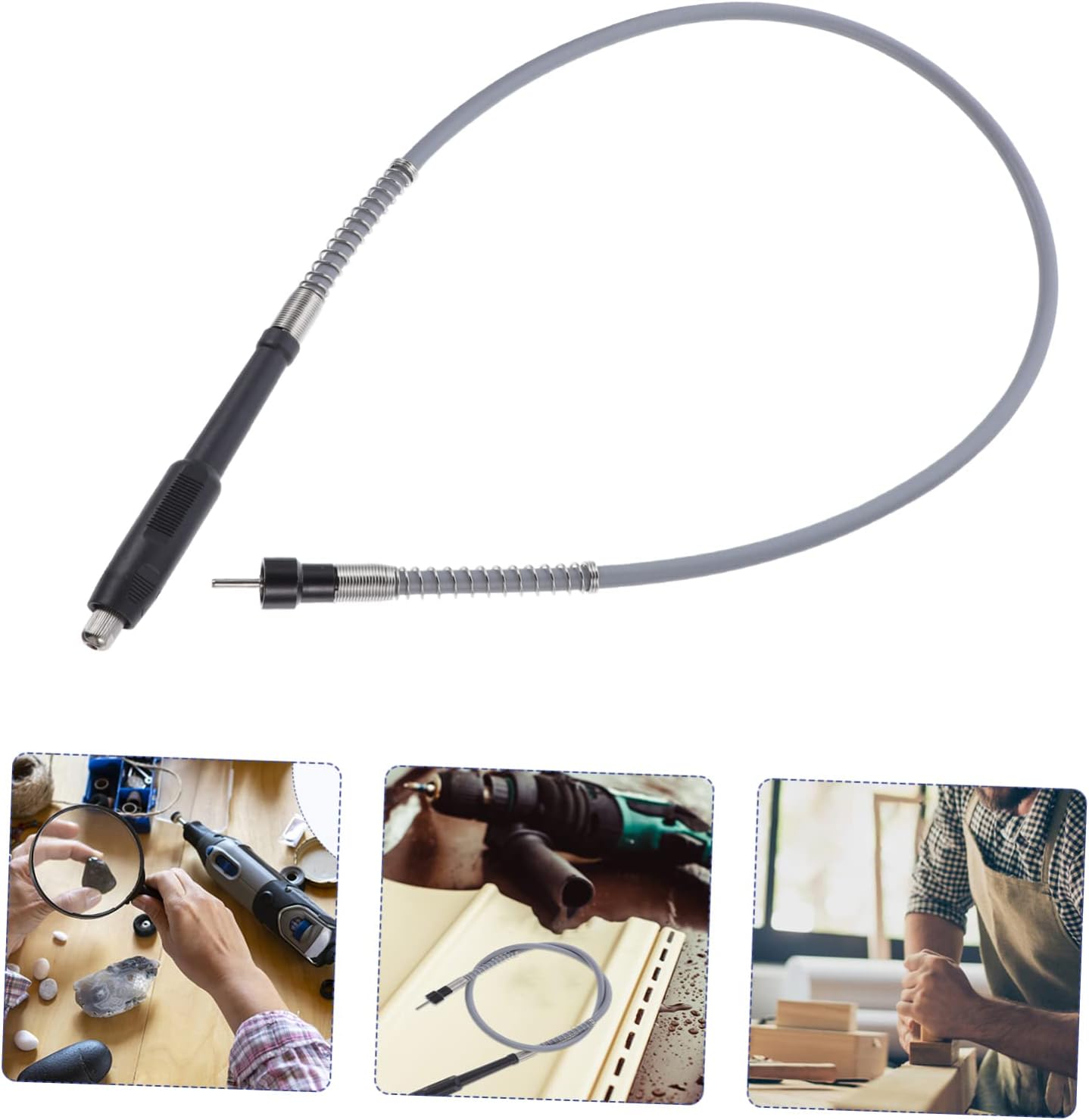 Drill Extension Cord Flex Shaft Universal Fit Steel Plastic Easy to Install