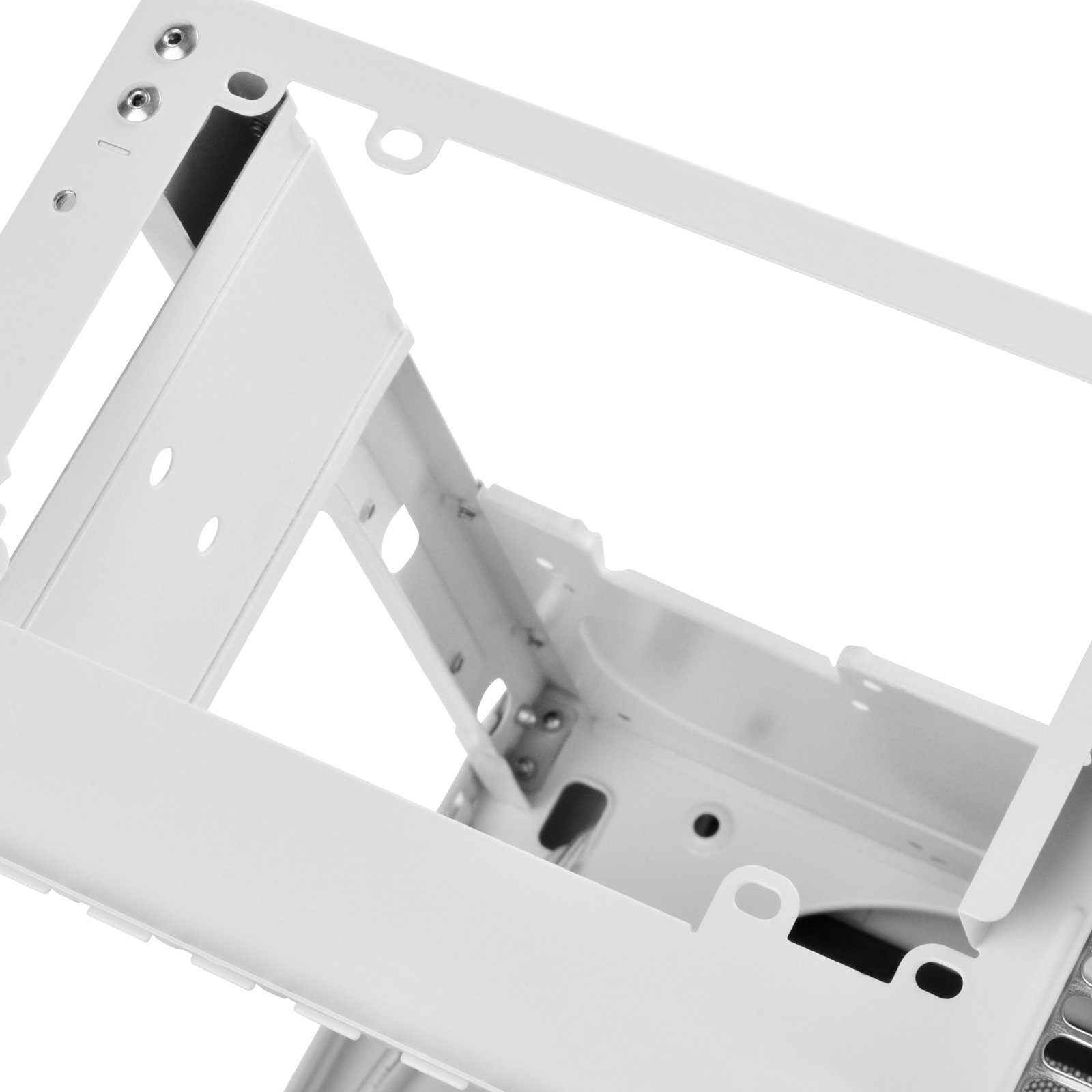 SilverStone SST-SG13WB - Sugo Mini-ITX Compact Computer Cube Case, pannello frontale con Mesh, nero bianco