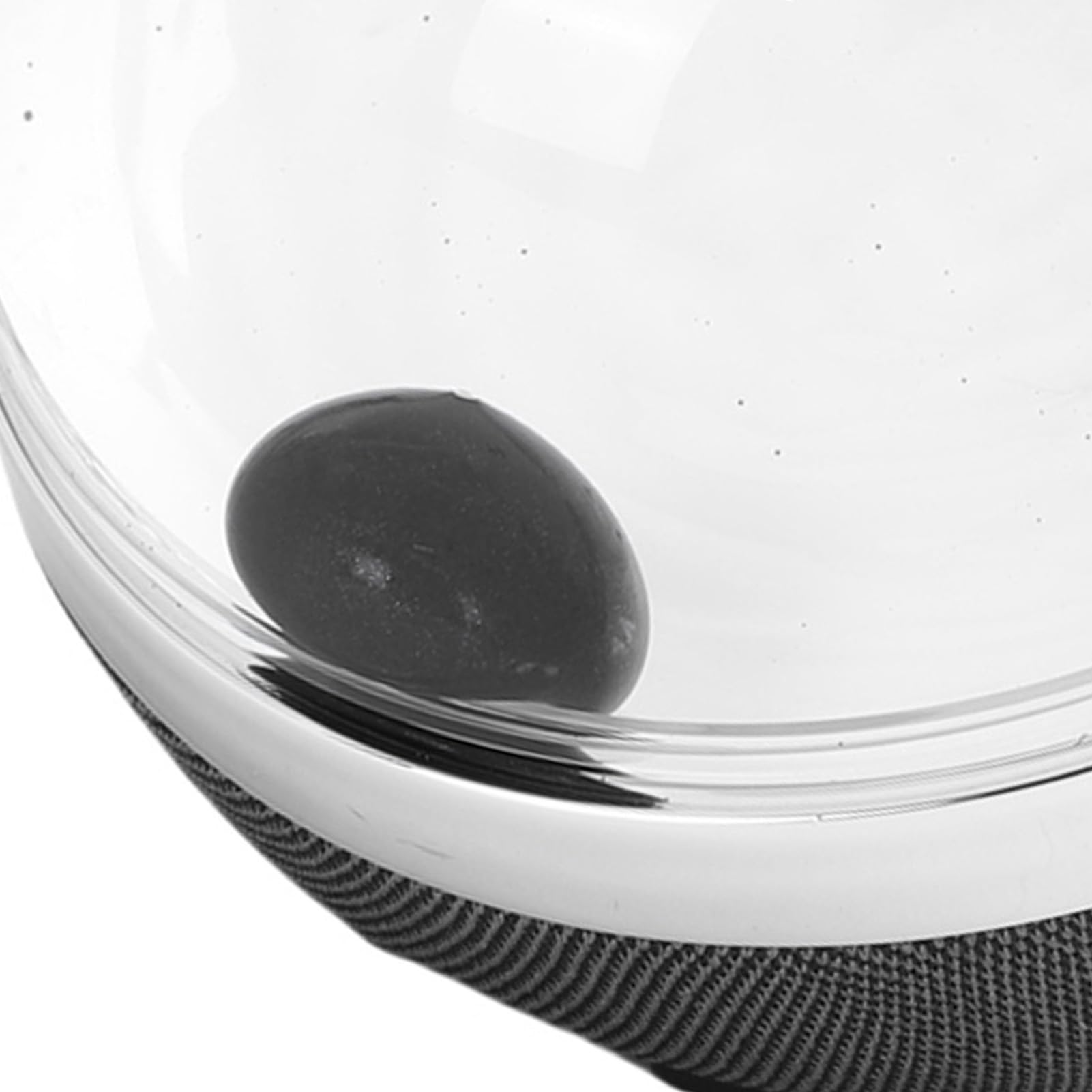 GLOGLOW Visualizzatore di Suoni Ferrofluidi Portatili con Lampada Ritmica Rilevatore di Suoni Fluidi Magnetici con Luce Notturna Calda per Ornamenti da Scrivania Decorazioni per L'home