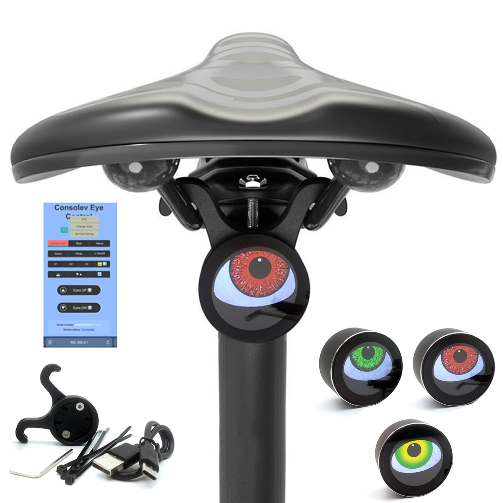 Dricar Clignotant Vélo, Feu Arriere Vélo, Feux Clignotant Vélo
