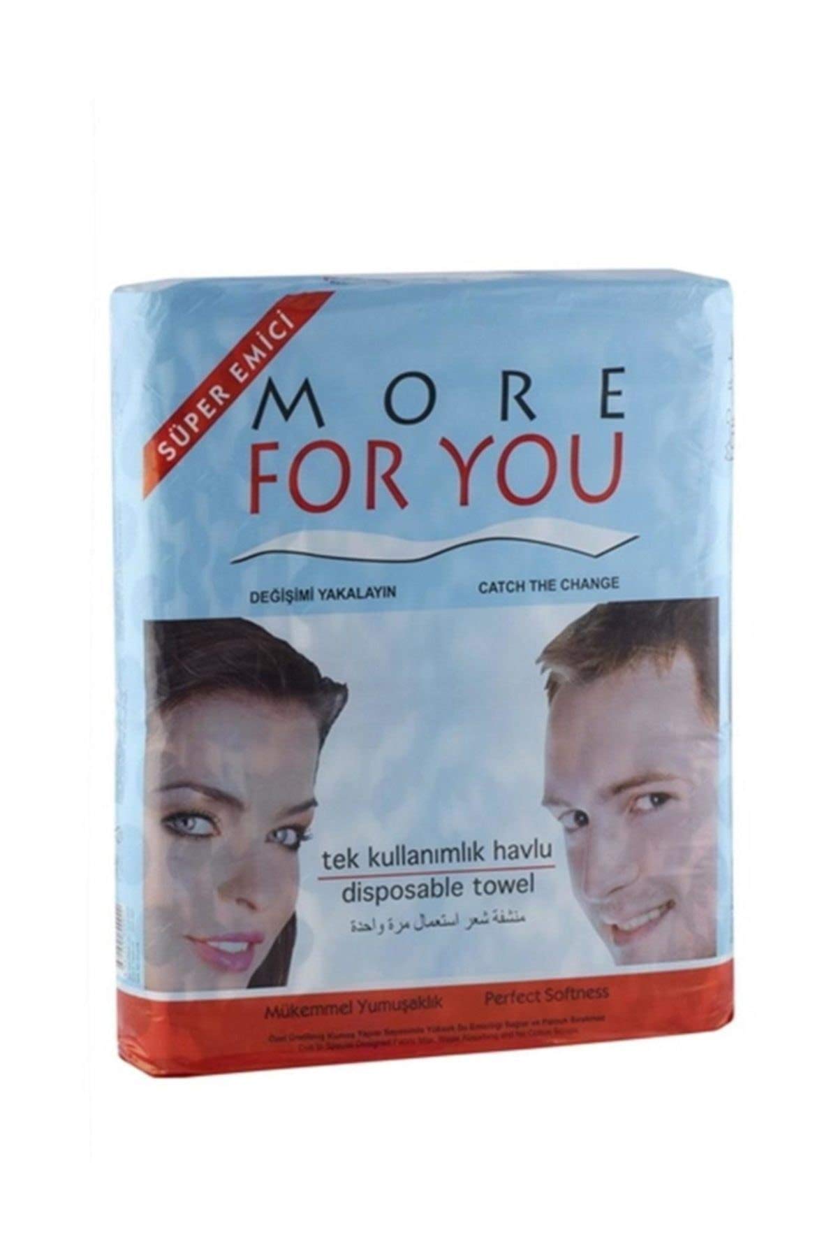 Saç havlusu (100 lü) more for you tek tek paketli