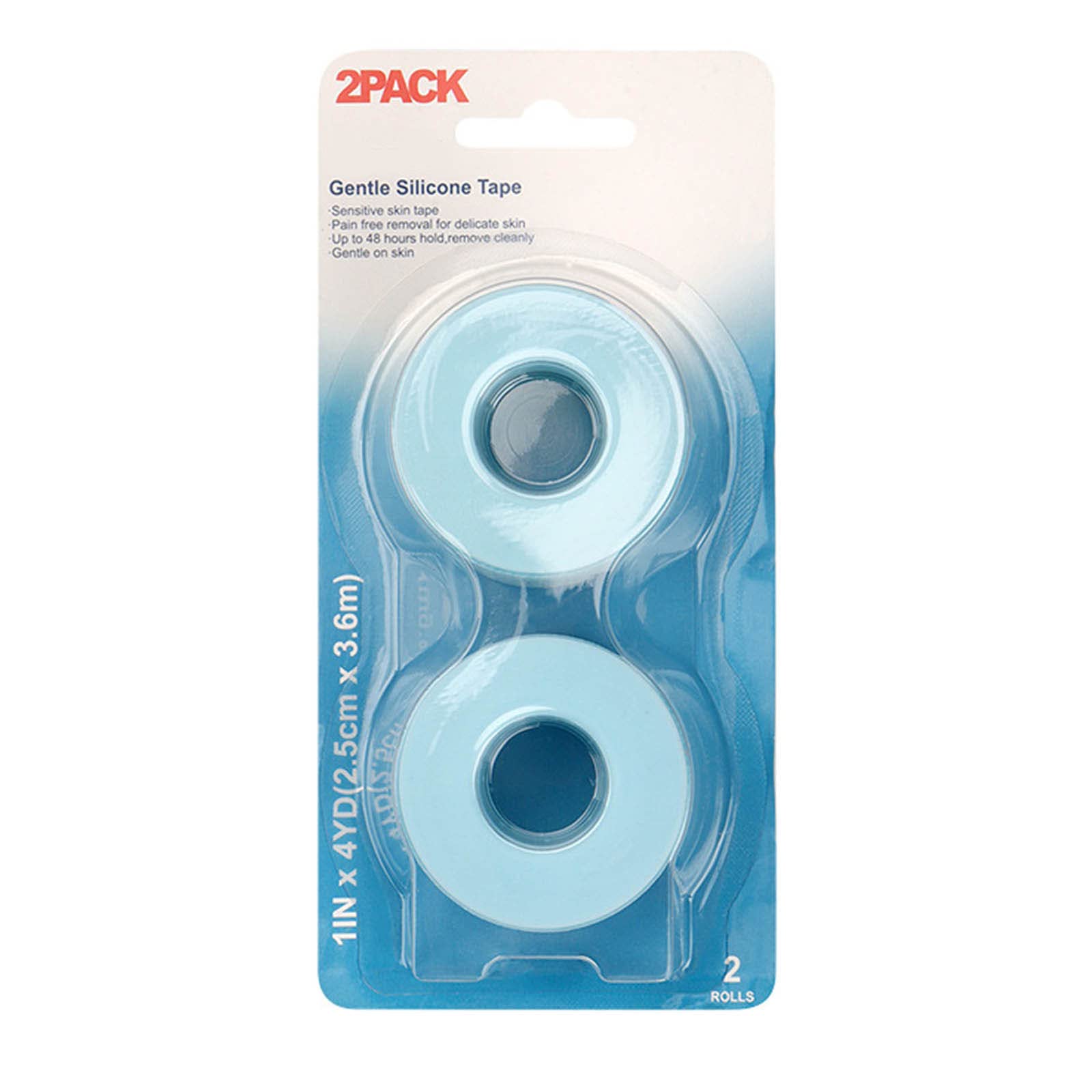 Eyelash Tape For Extensions Lash Tape Sensitive Skin 2 Pcs Non-woven Gentle Silicone Gel Eyelash Tape Eyelash Lash Tape For Eyelash Extensions