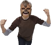 Vista 3 de STAR WARS Movie Roaring Chewbacca Wookiee Sounds Mask, Funny GRAAAAWR Noises, Sound Effects, 5+ (Yaxa Exclusive)