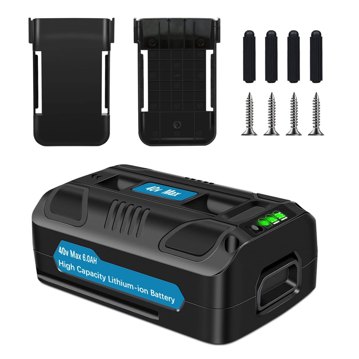 Buy Aoasur Replacement 40V 6.0Ah Lithiumion Battery for Snow Joe 40V