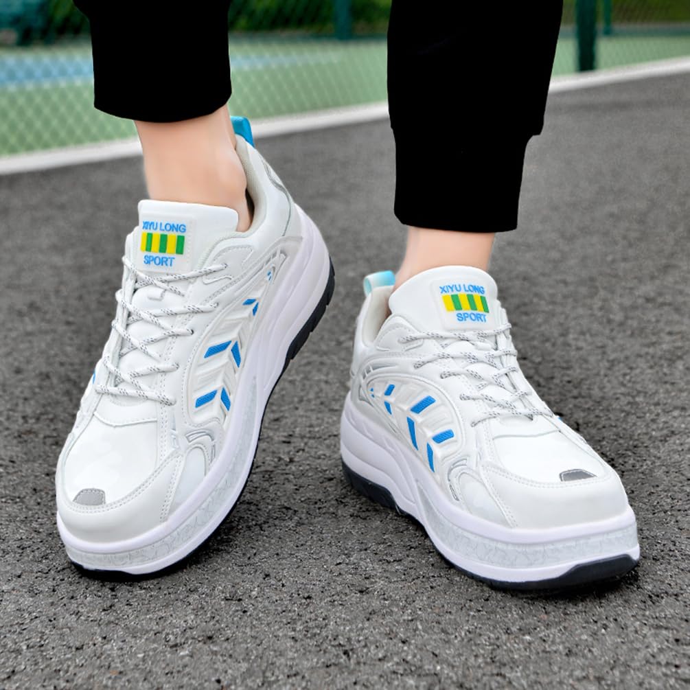 Schuhe mit Rollen für Jungen Mädchen Skateboardschuhe für Jungen Turnschuhe 2-in-1-Multifunktionsrollschuhe Sneakers Sportschuhe Rollschuhe Kinder Outdoorschuhe (LHX-X12, 42EU)