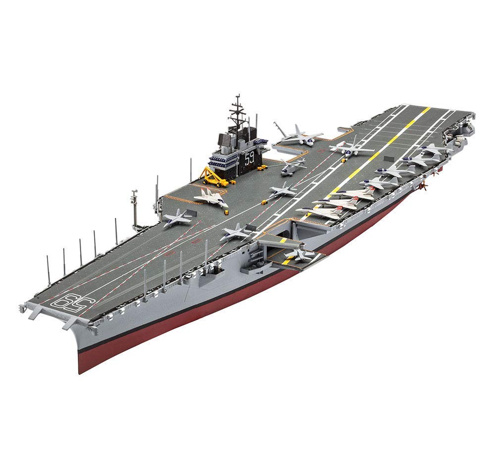 Model Toys 1/350 Scale USS Anzio Aircraft Carrier Toys And Gifts, 17.7 Inches X 2.4Inches