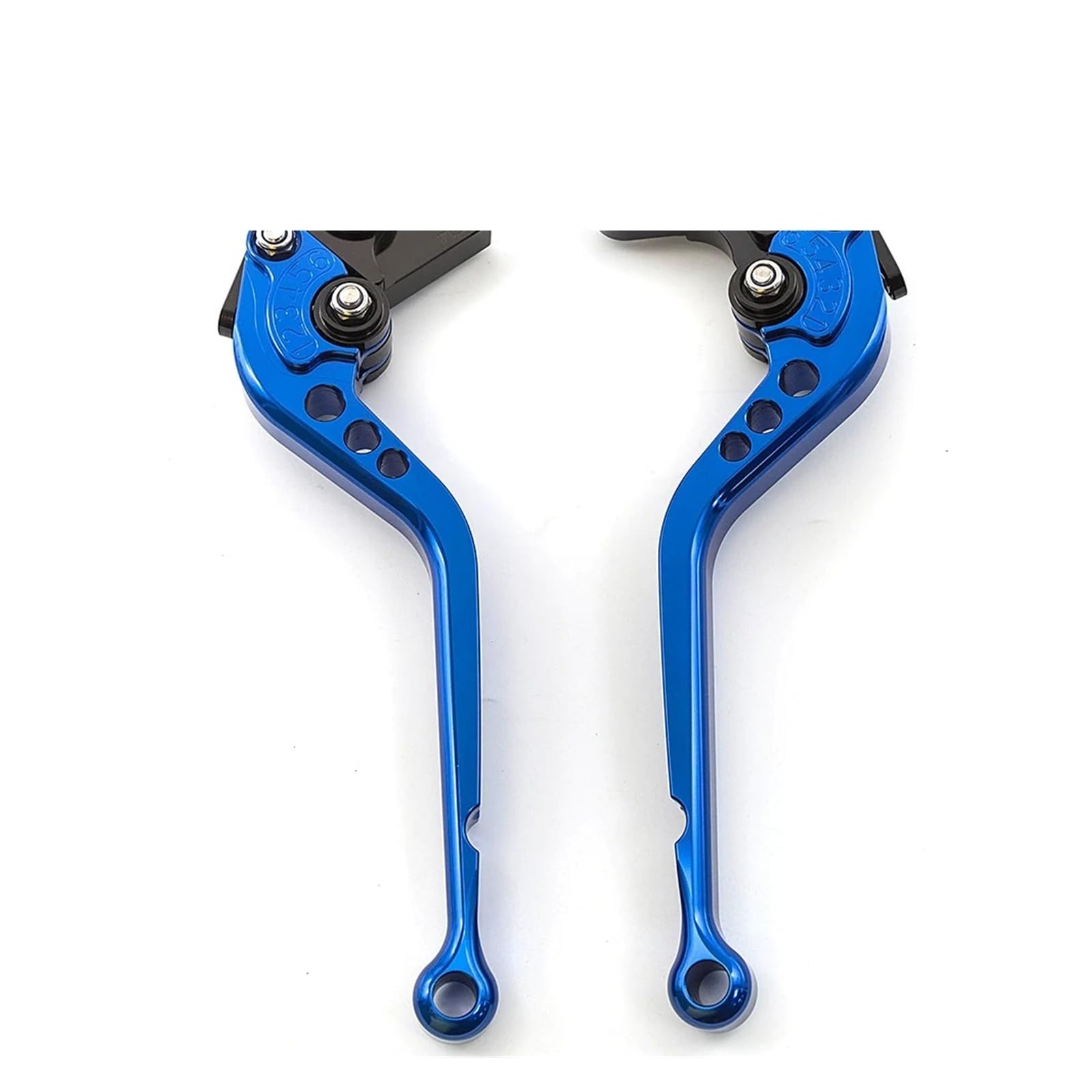 Dajmsuy Long Blue Motorbike Brake Clutch Lever For Fz1 For Fazer Gt Fz6 For S2 For Fz6r Fz8 Xj6 For Diversion For Abs For Fz6-Fazer F-16 Y-688 Motorcycle Brake Clutch Levers