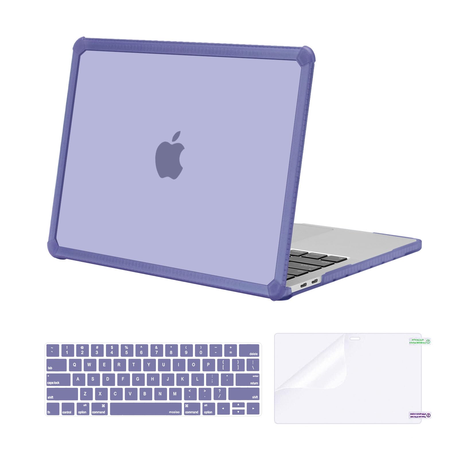 MOSISO Crack-Resistant Hard Case Compatible with MacBook Pro 13 inch M2 2026-2016 A2338 M1 A2251 A2289 A2159 A1989 A1708 A1706,Heavy Duty Shell with