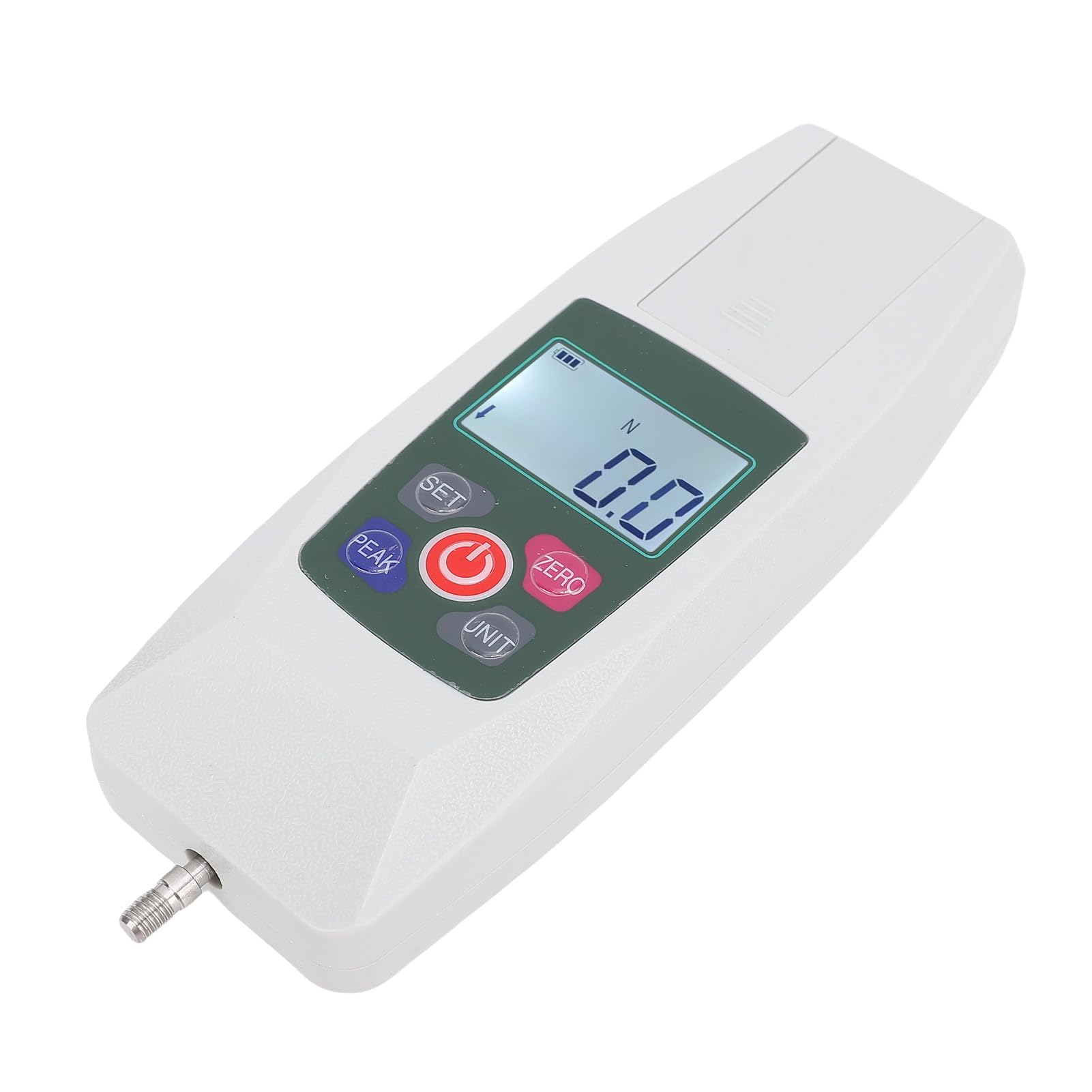 Marhynchus Cyfrowy Miernik Siły 50N ABS Przenośny Dynamometr Push-pull Rozdzielczość 0,01N Podświetlany Wyświetlacz LCD Alarm Górnego Dolnego Limitu do Testowania Napraw w Warsztacie Laboratoryjnym
