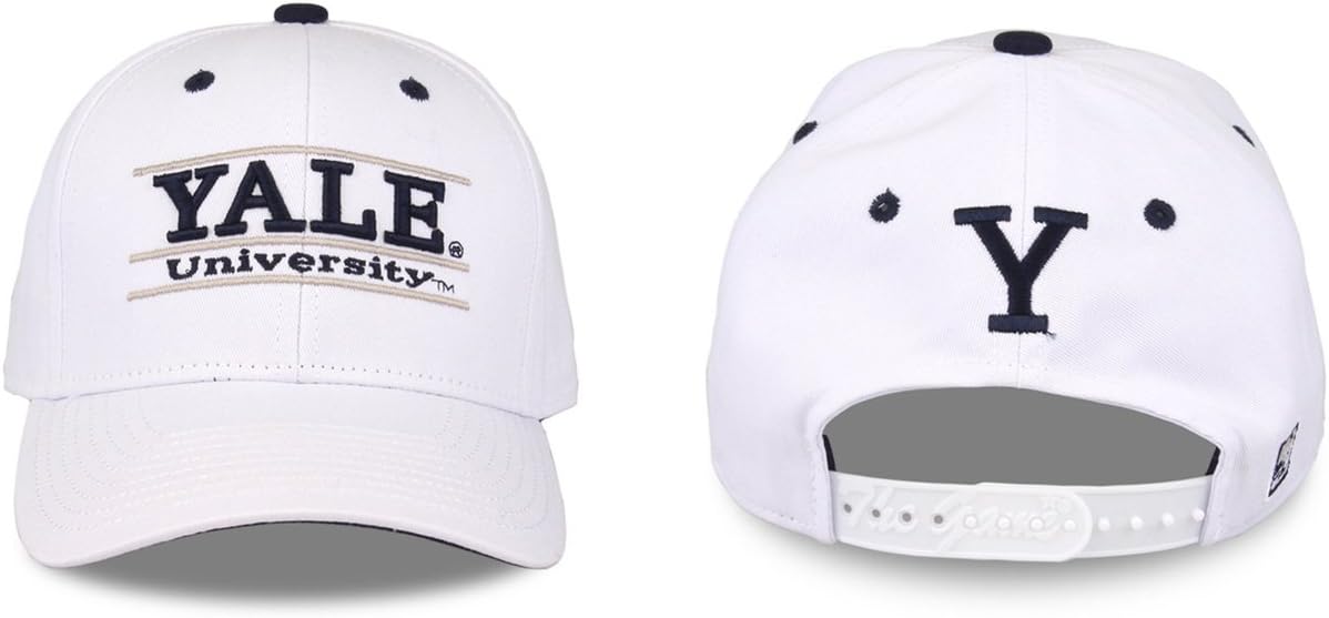 The GameYale Bulldogs Adult Game Bar Adjustable Hat - White ,