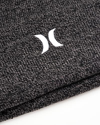 Hurley Men's Winter Hat - Icon Cuffed Beanie, Size...