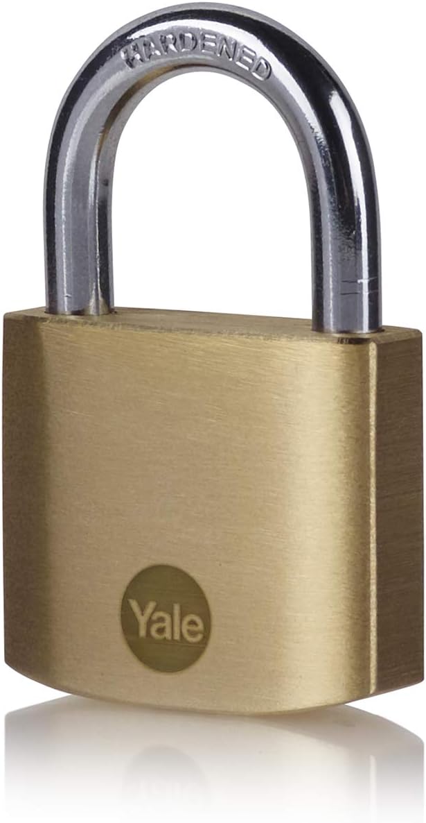 Buy Yale Y110B/40/122/4 4 Pack of Brass Padlocks (40 mm) Indoor
