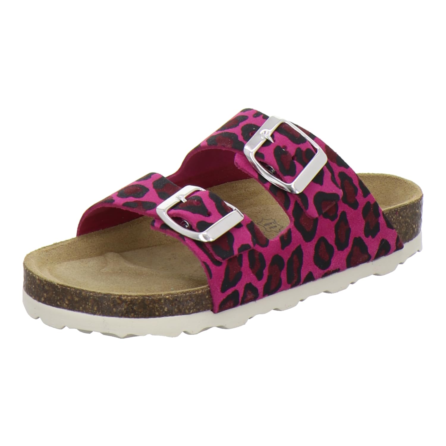 AFS-Schuhe 1100 Mules en cuir pour enfant, chaussons pour maternelle et école primaire