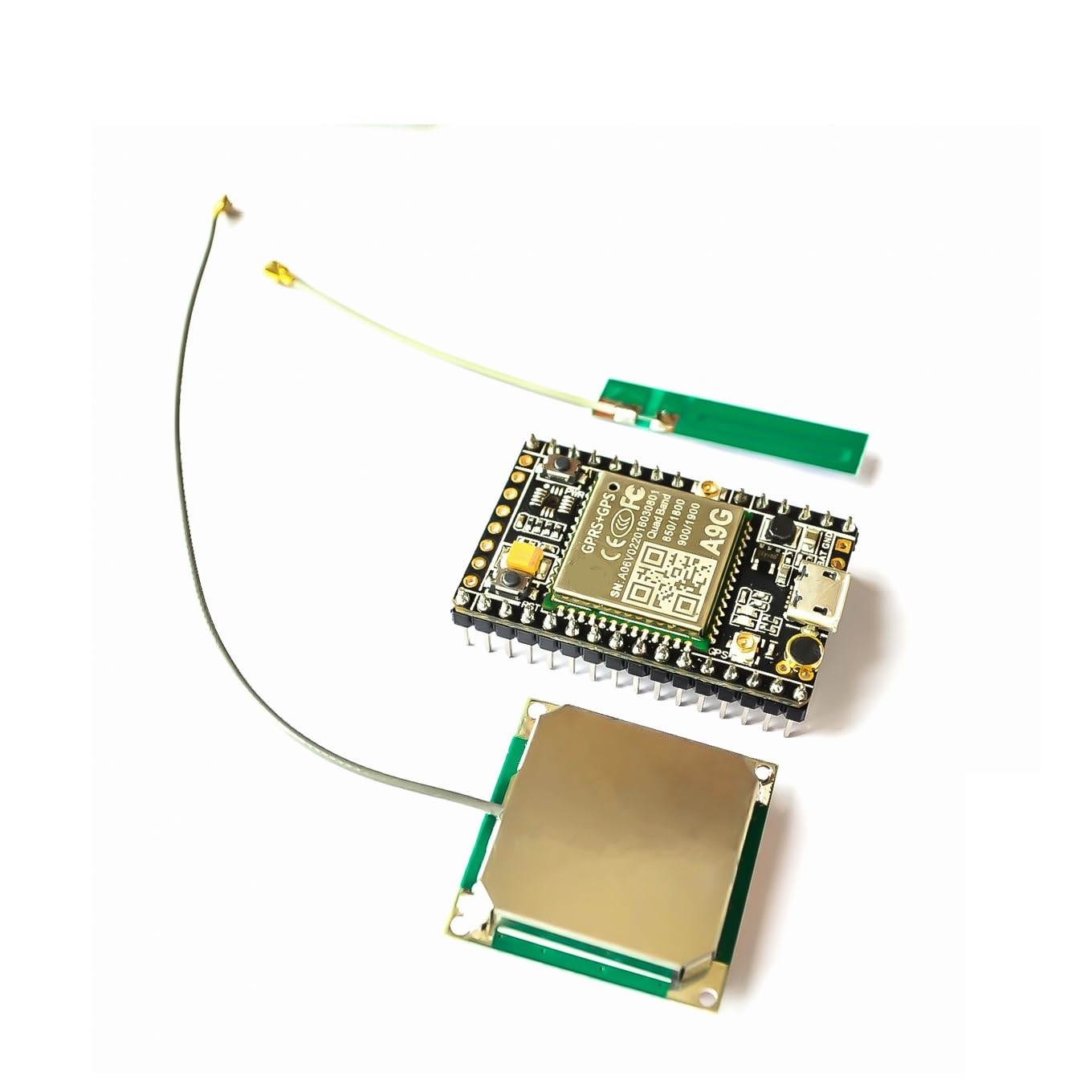 1 szt. A9G A9 moduł GSM GPRS GPS BDS A9G płyta rozwojowa Core Pudding z anteną