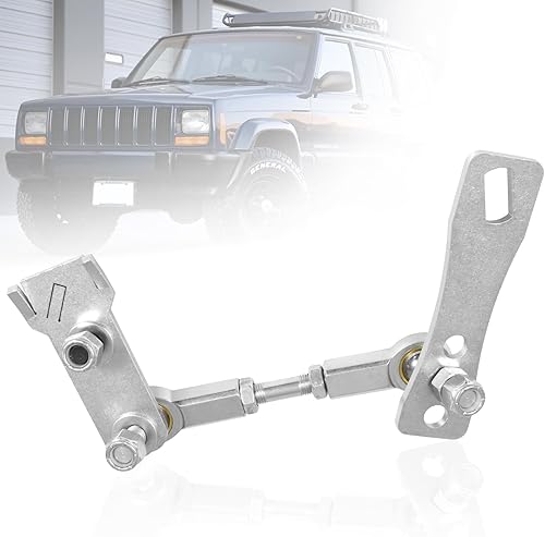Kit de enlace de caja de transferencia compatible con Jeep Cherokee XJ AW4 AX15 NP231 y NP242 Combos Comanche MJ 1986-2001, nueva versión de fácil