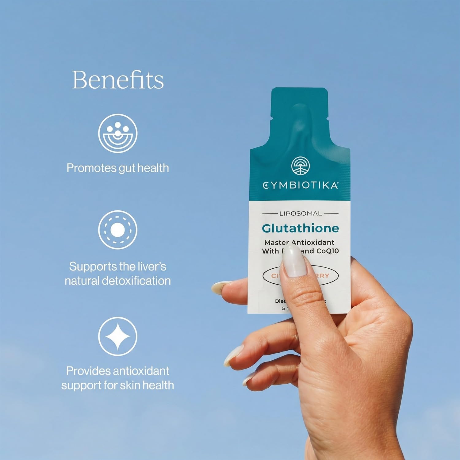 is glutathione good for gut health CYMBIOTIKA Liposomal with PQQ & CoQ10, Legacy Packaging : & Household Utilities in Tubac, AZ Event Group 10 Size:1000 mcg/ml - 10 ml x 1