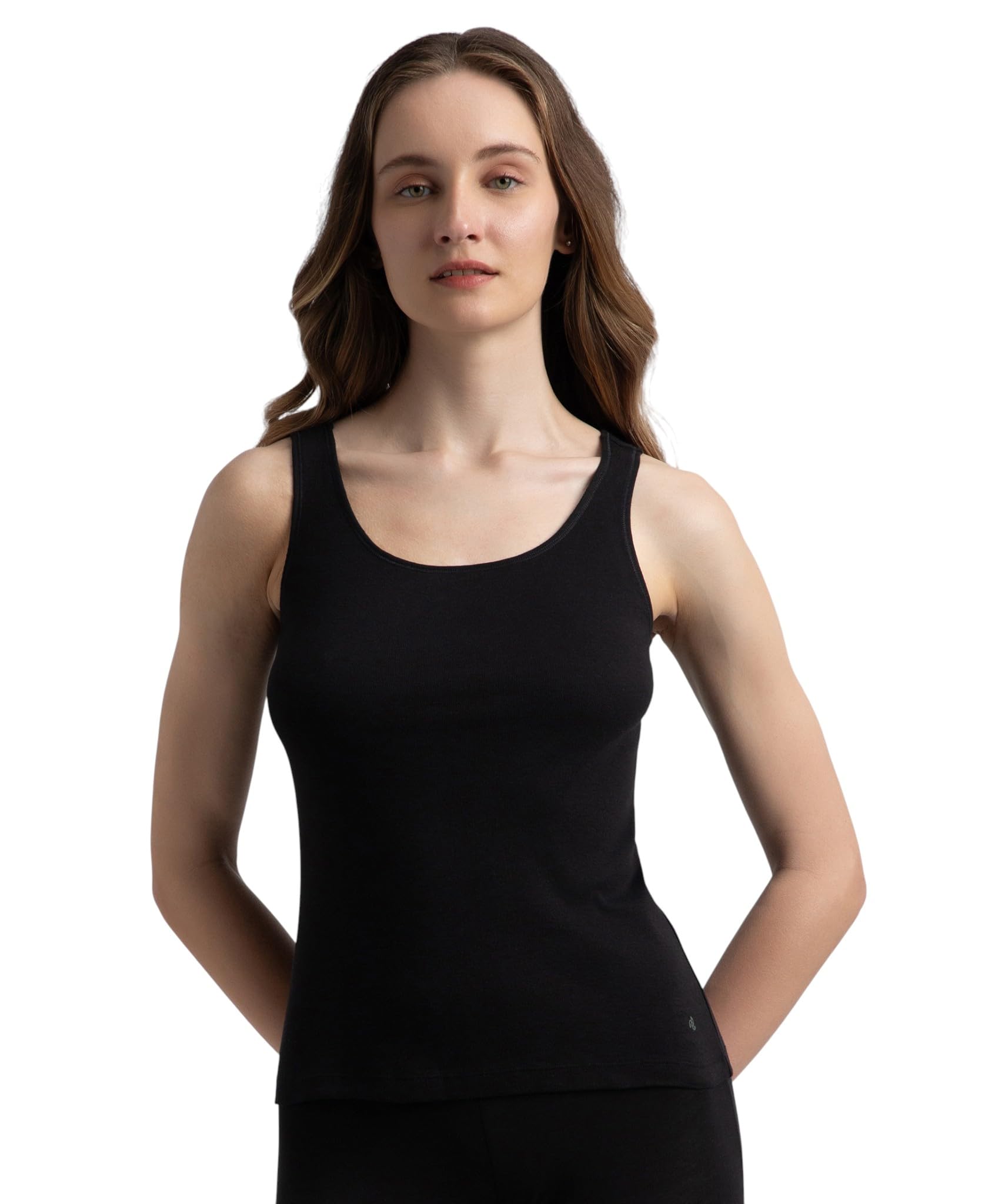 Jockey Women's Modal Tank Top 1535_Black_XL