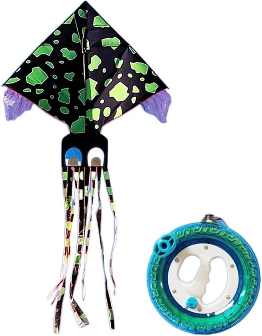 cometa grande Cometa Para Niños Y Adultos, Juego Creativo De Cometas De Pulpo Manchado Para Actividades Al Aire Libre Interactivas Entre Padres E Hijos, Cometa Fácil De Volar Breeze niños y adultos