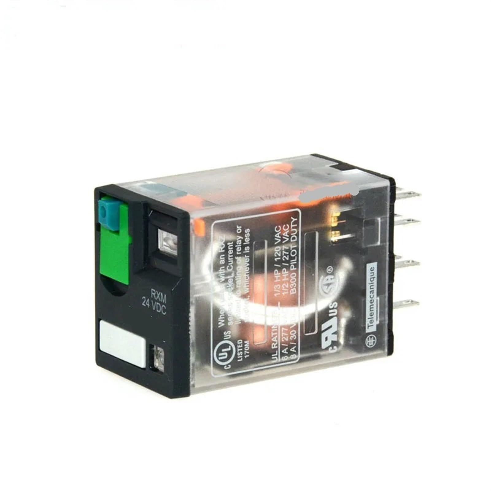OSHZIKJII Intermediate relay RXM2LB2BD RXM2AB2P7 AC220V DC24V AC24V harmonious electromechanical relay with LED(8 hole RXZE1M2C,RXM2AB2B7 AC24V 12A)