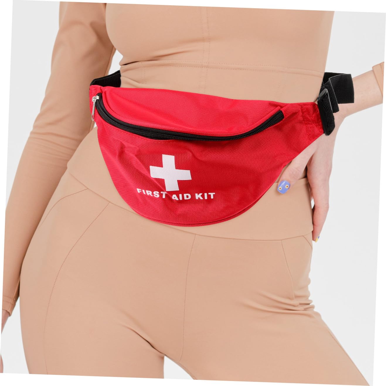 Toddmomy 8pezzi Borsa Porta Medicinali Da Viaggio Capacità Per Auto e Attività All Aperto Di Pronto Soccorso Per Emergenze