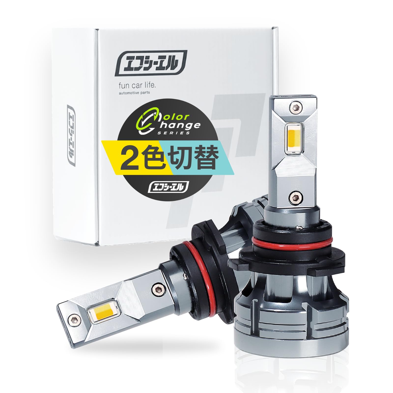 【車検対応】DELTA LED 白&青&ストロボ　リモコン切り替え式フォグ デルタダイレクト デュアルフォーカス LEDフォグランプ ホワイト