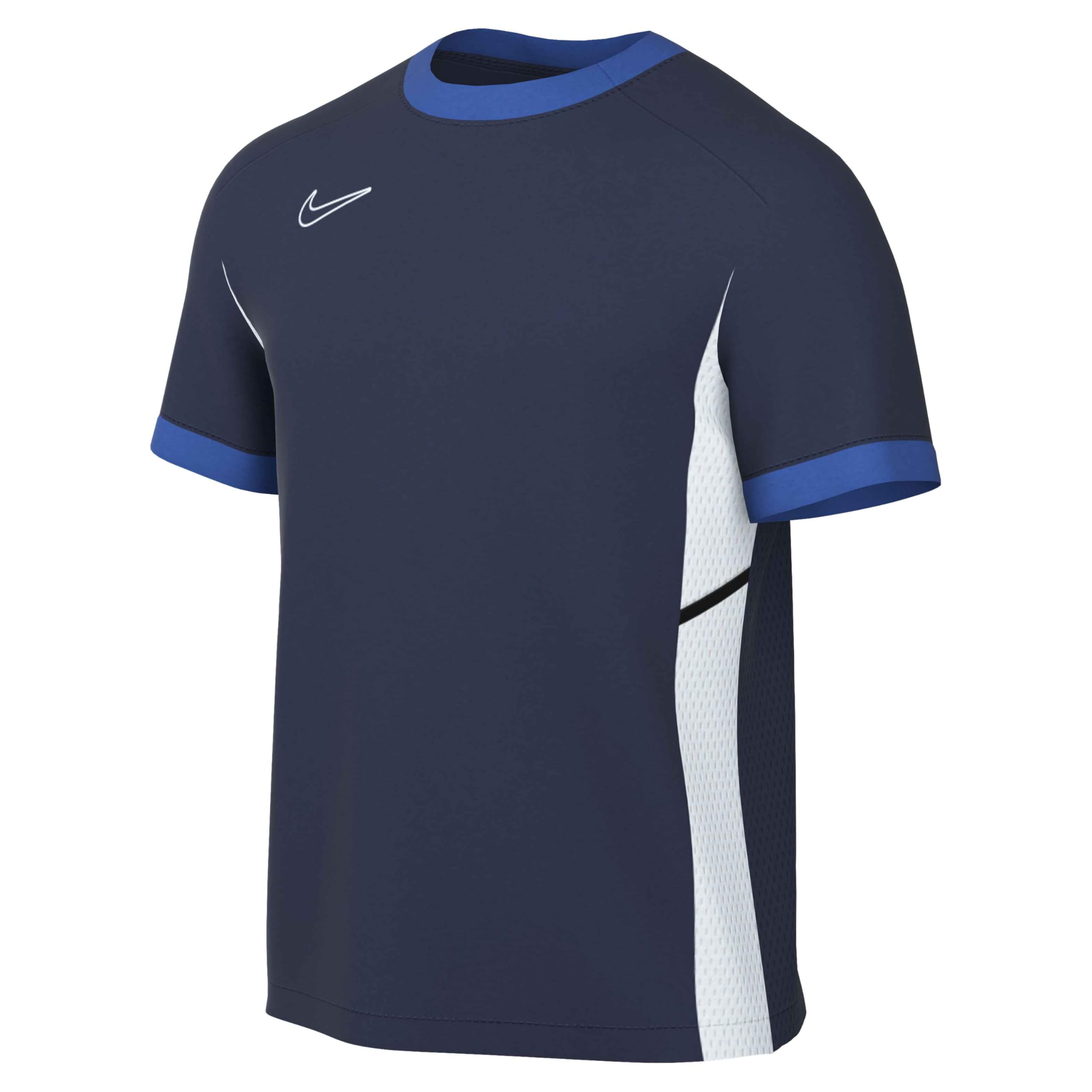 Nike FZ9754-410 M NK DF ACD25 SS TOP Sweatshirt Men's Midnight Navy/Royal Blue/White/White Size M