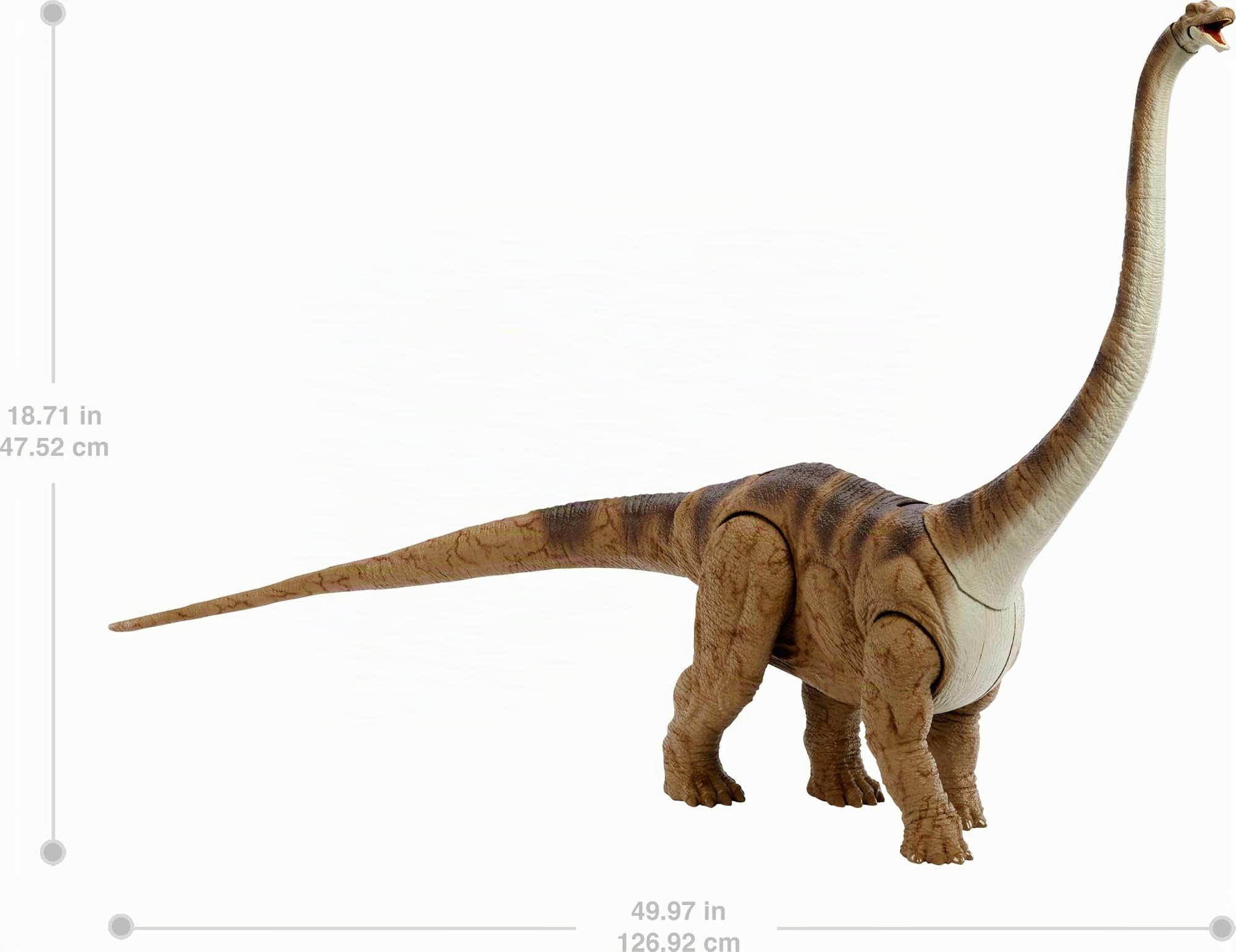Mattel Jurassic World Legacy Collection The Lost World: Jurassic Park Mamenchisaurus, Figura Grande y Posible Juguete de Dinosaurio con Juego físico y Digital