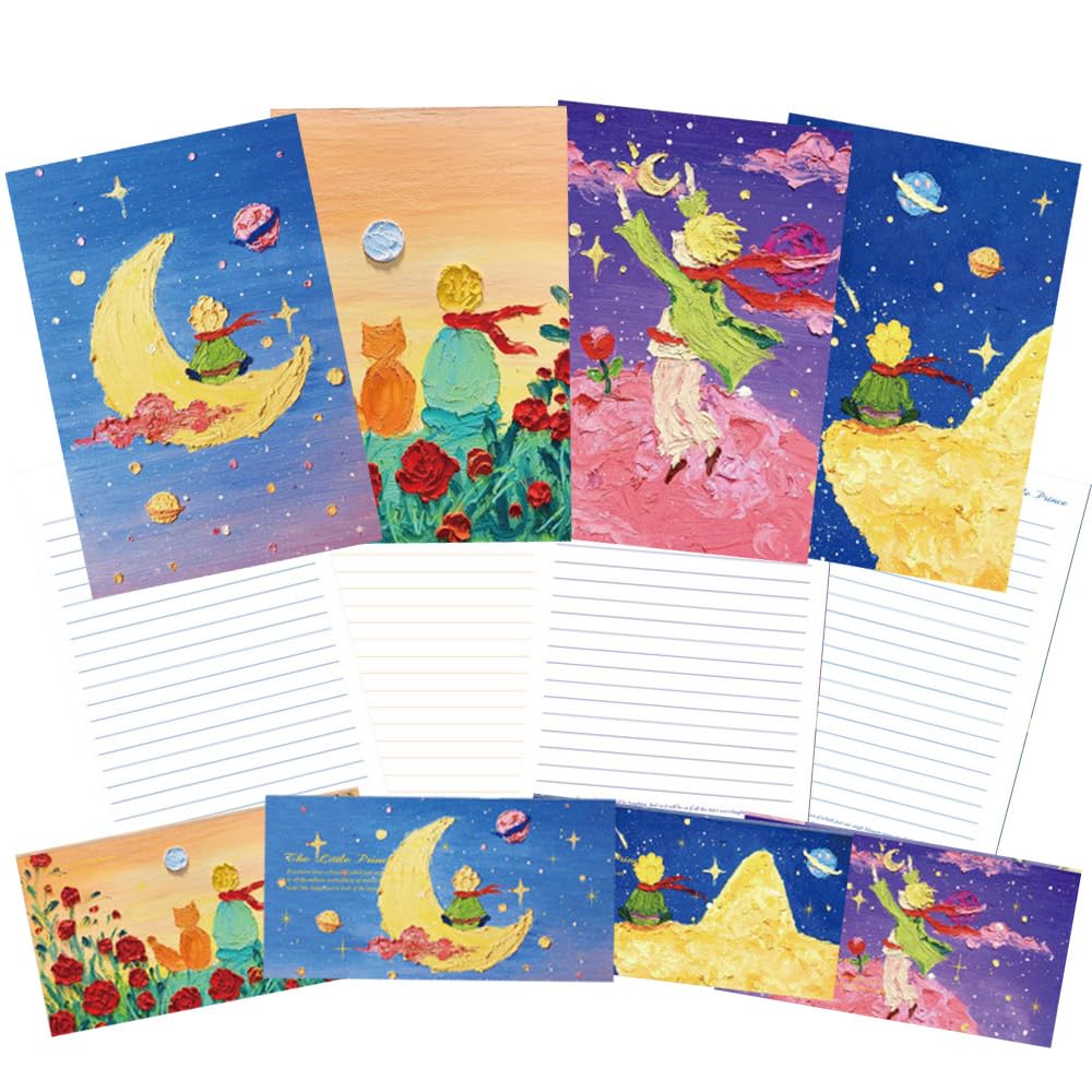 Amazon.co.jp: moin moin レターセット 便箋 手紙 星の王子さま 便箋