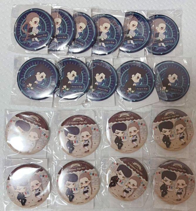 Amazon 十三機兵防衛圏 如月兎美 緒方稔二 Capcom Cafe 缶バッジ グッズ 76xm アニメ 萌えグッズ 通販