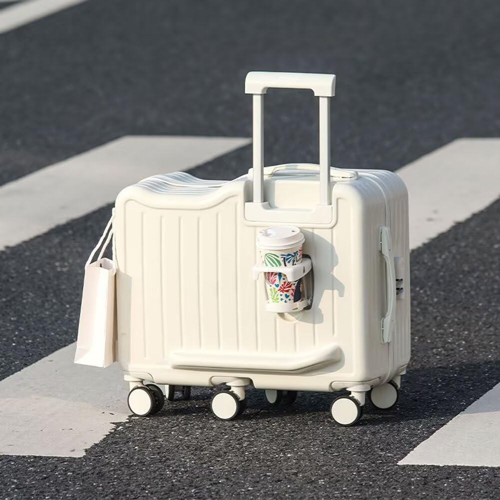 Amazon.co.jp: 子供が乗れるスーツケース 機内持ち込み カップホルダー