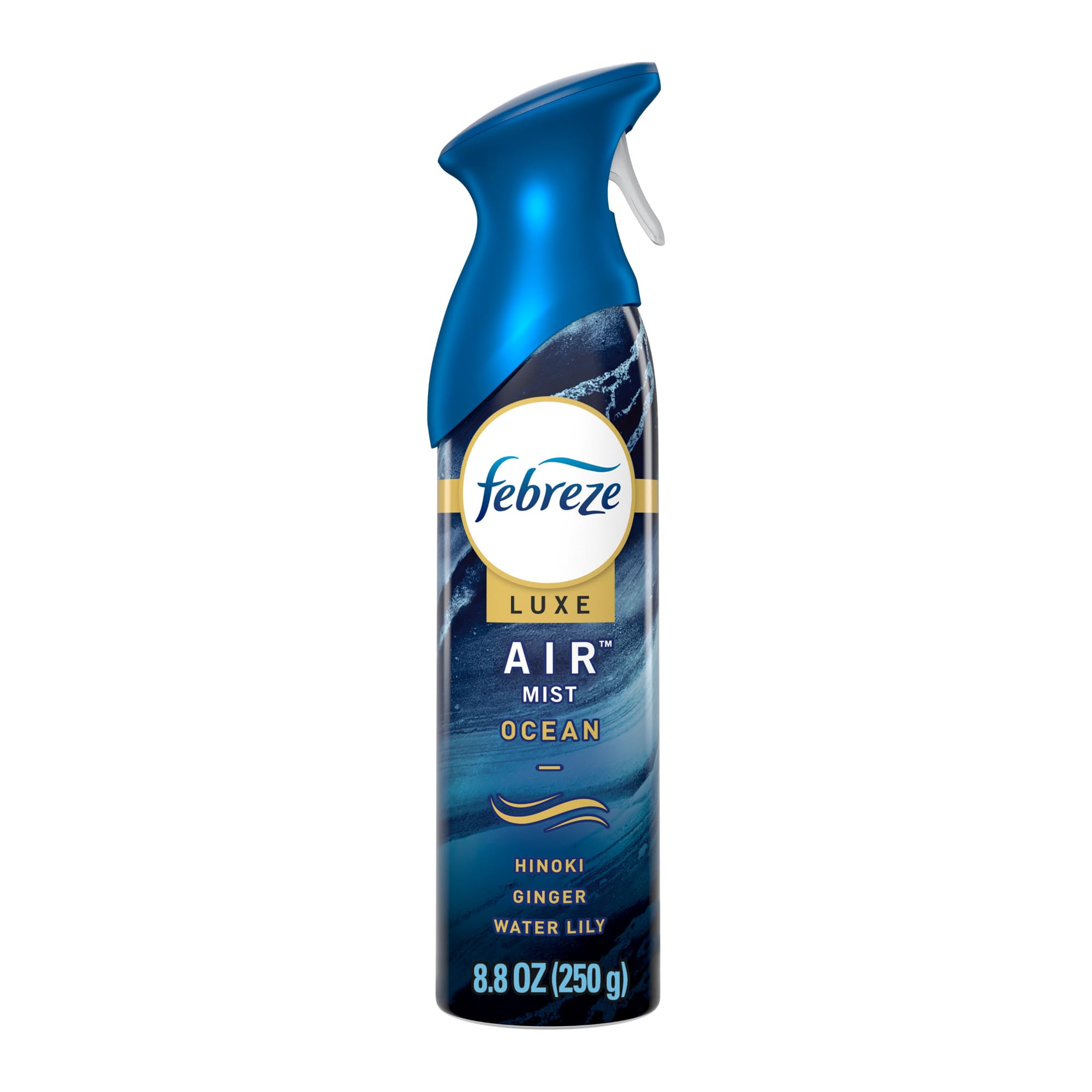 Febreze Air Mist Air Freshener Spray, Odor-Fighting Room Spray, Air Fresheners for Home and Bathroom and Kitchen, Aerosol Can, Ocean Scent, 8.8oz, 1 Count