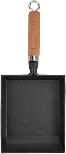 Miniatura 7 de Sartén para parrilla de 14 pulgadas para estufas, compatible con inducción, sartén cuadrada antiadherente para parrilla, freír, saltear