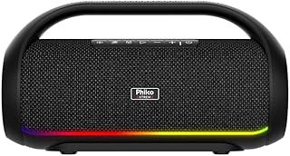 Speaker philco pbs220bt extreme bluetooth 5.3 flash light 220w bivolt