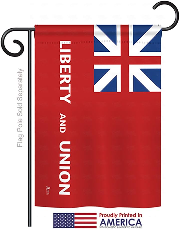 Taunton Garden House Flags Set Americana US Historic July Memorial Veteran Independence United State American Small Decorative Gift Yard Banner Made In USA 28 X 40