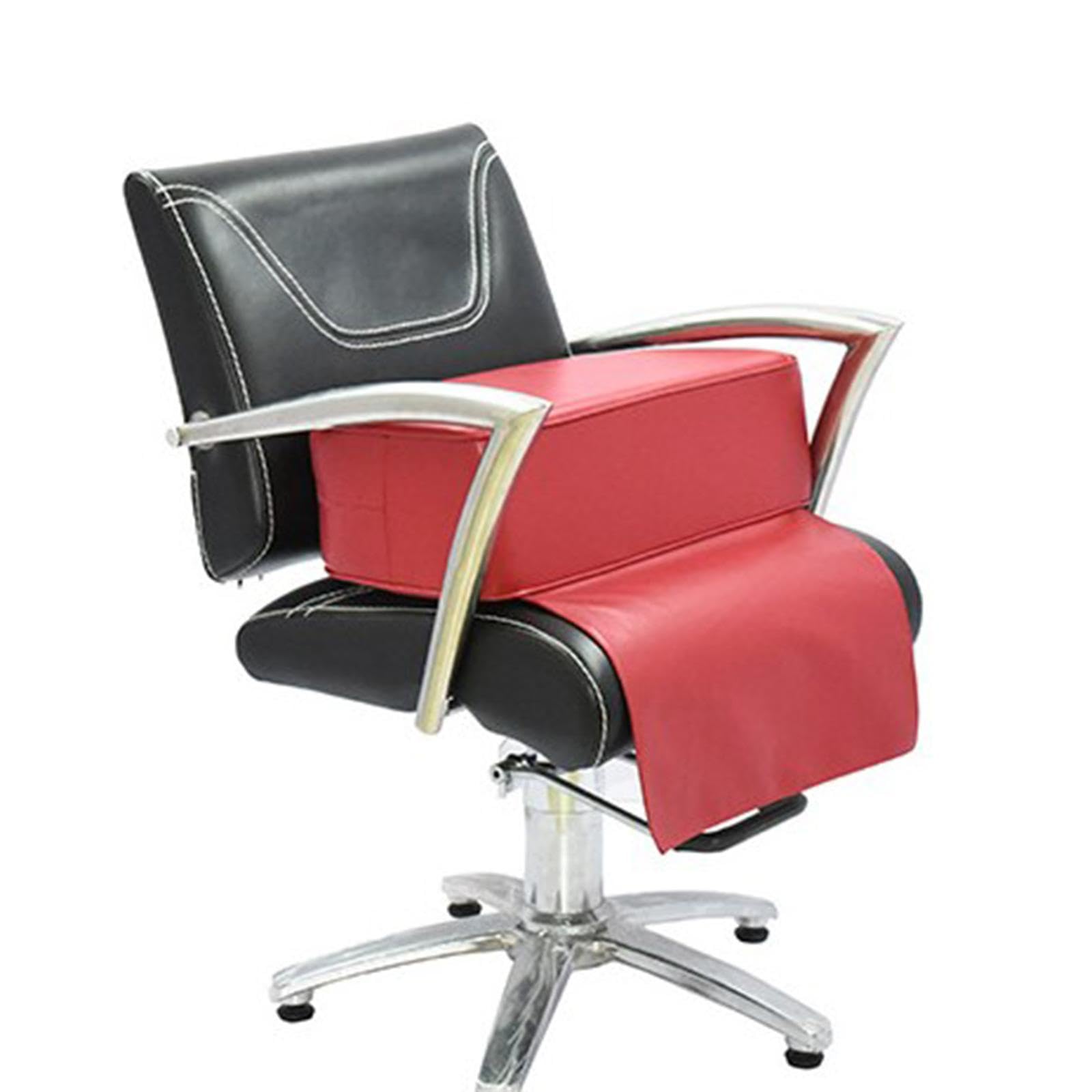 Asiento Elevador para Niños, Asientos para SPA, Fácil de Limpiar, Cubierta de PU Duradera de Gran Tamaño, Equipo de Salón de SPA, Accesorios, Rojo, Individual
