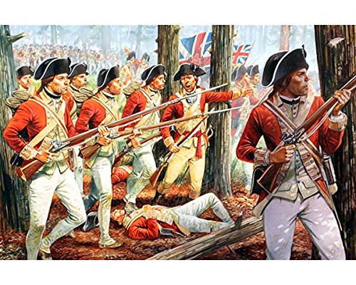 English Infantry, 28mm - American Independence War 1775-83 [Miniature Figurine Kit]