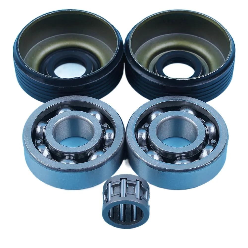 Crankshaft Bearing Oil Seal Kit for McCulloch for MAC CAT 335 435 440 338 438 444 Chainsaw