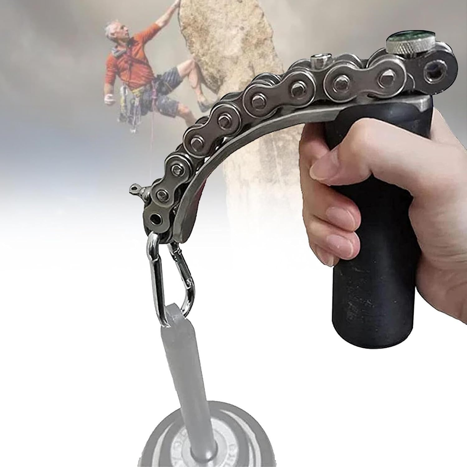 Arm Wrestling Pronation Exercise Handles, Arm Wrestling Training Equipment, Wrist and Forearm Strength Trainer, 304 Stainless Steel 400 lbs