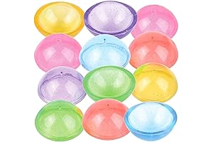 ArtCreativity Jumbo Glitter Popper Toys - Oozing with Glittery Nostalgic Fun for Kids and Adults