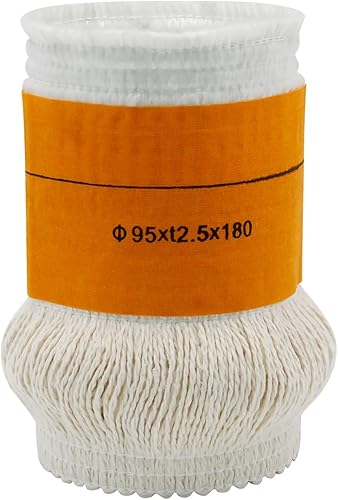 Ganivsor Mecha de lámpara de aceite para calentador Ø95 × t2.5 × 7.087 in para reemplazo de mecha de calentador de queroseno, se adapta a mechas de