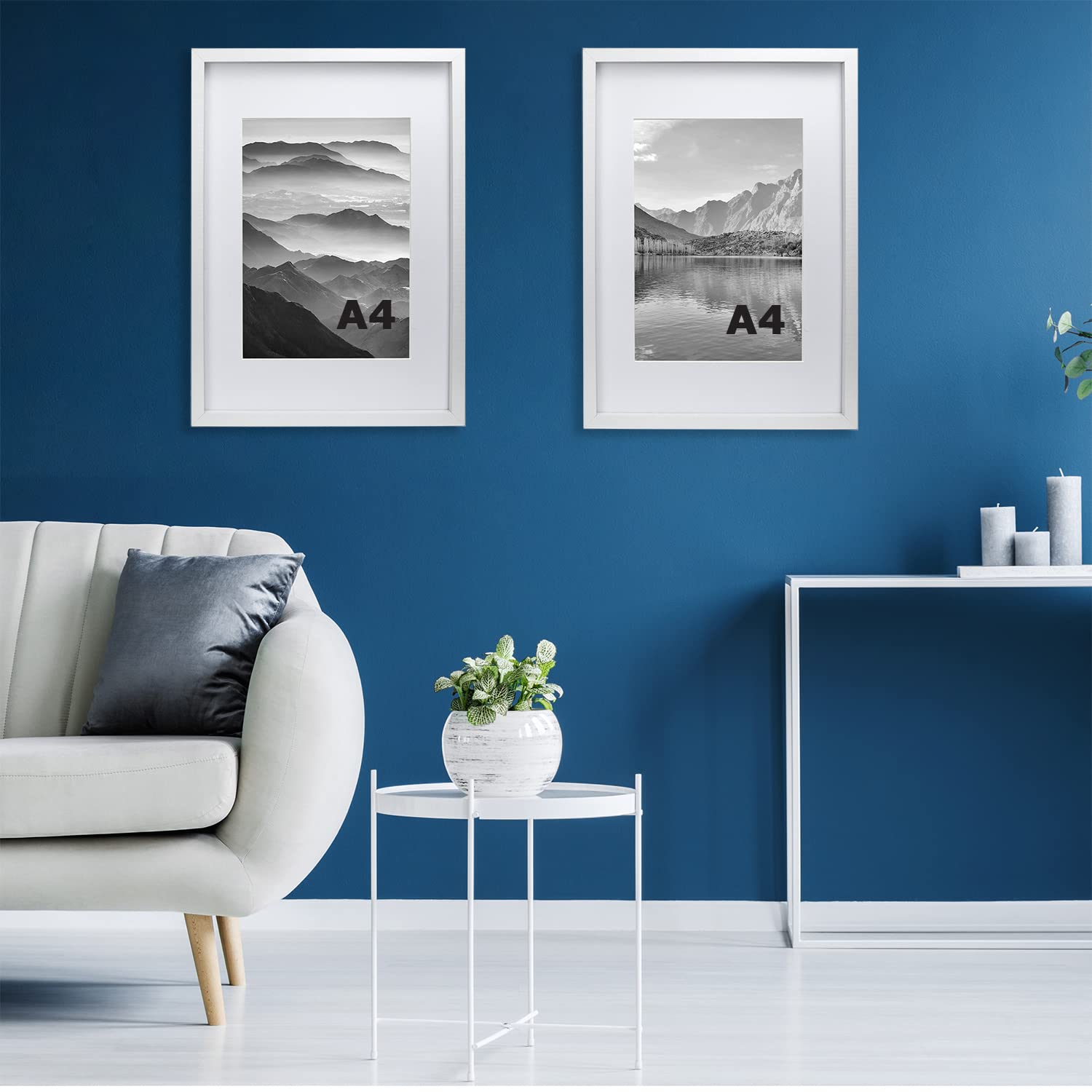 SESEAT Cornice portafoto da 28 x 35 cm, con tappetino o