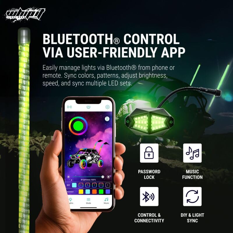 Whip It MAG-CHSBTR-152 WHI Light Rod