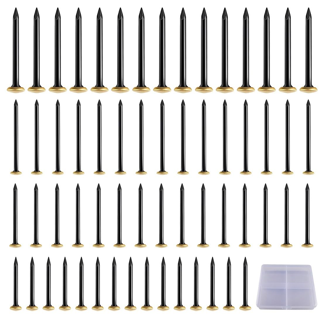 60 Pezzi Chiodi per Quadri Muro,Chiodini per Quadri Muro,Chiodi per Appendere Quadri, Chiodi per Cartongesso per Quadri Cornici Specchio Cartongesso Legno di Cemento