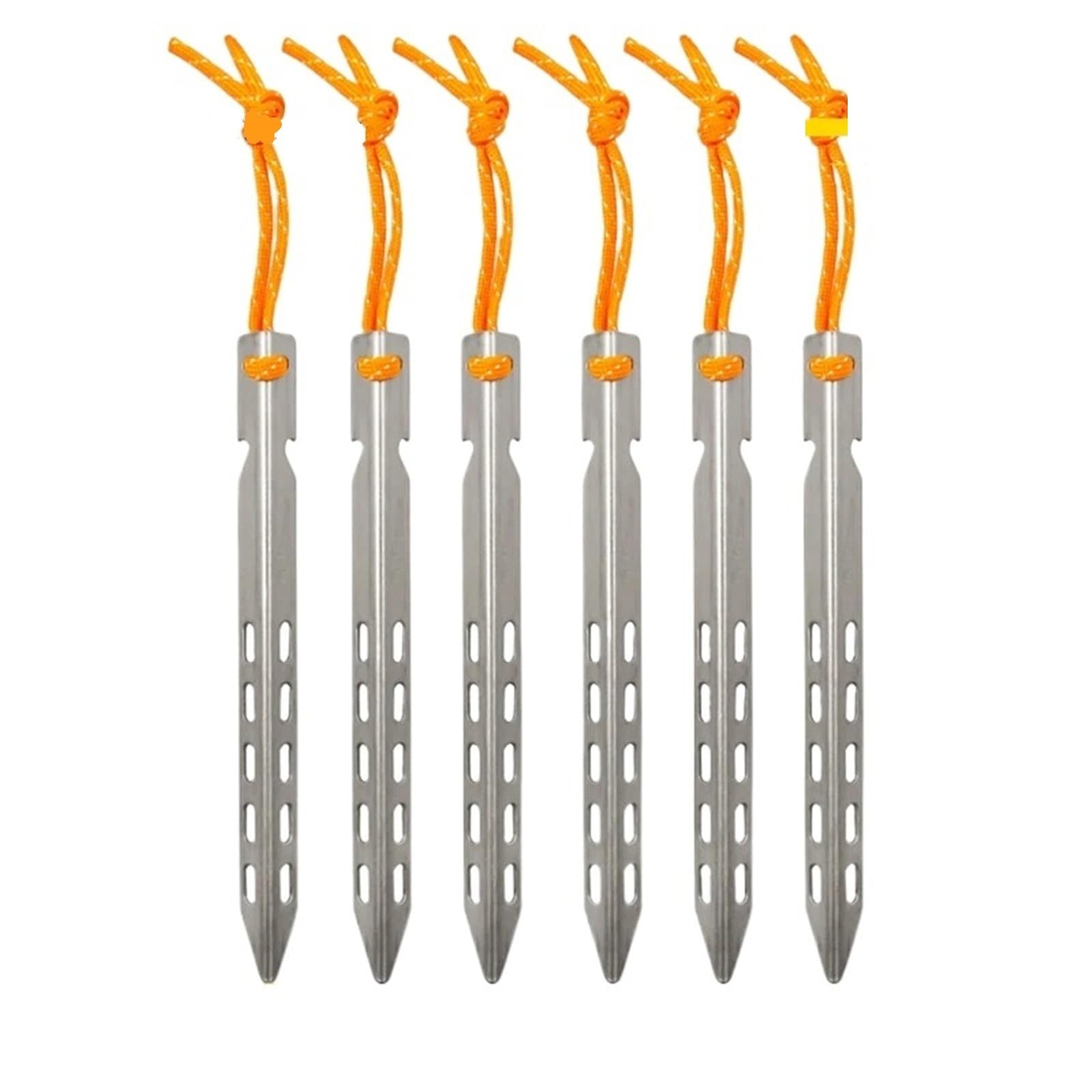Piquet de tente anti-enfoncement pour stabiliser les sols mous - 12pcs