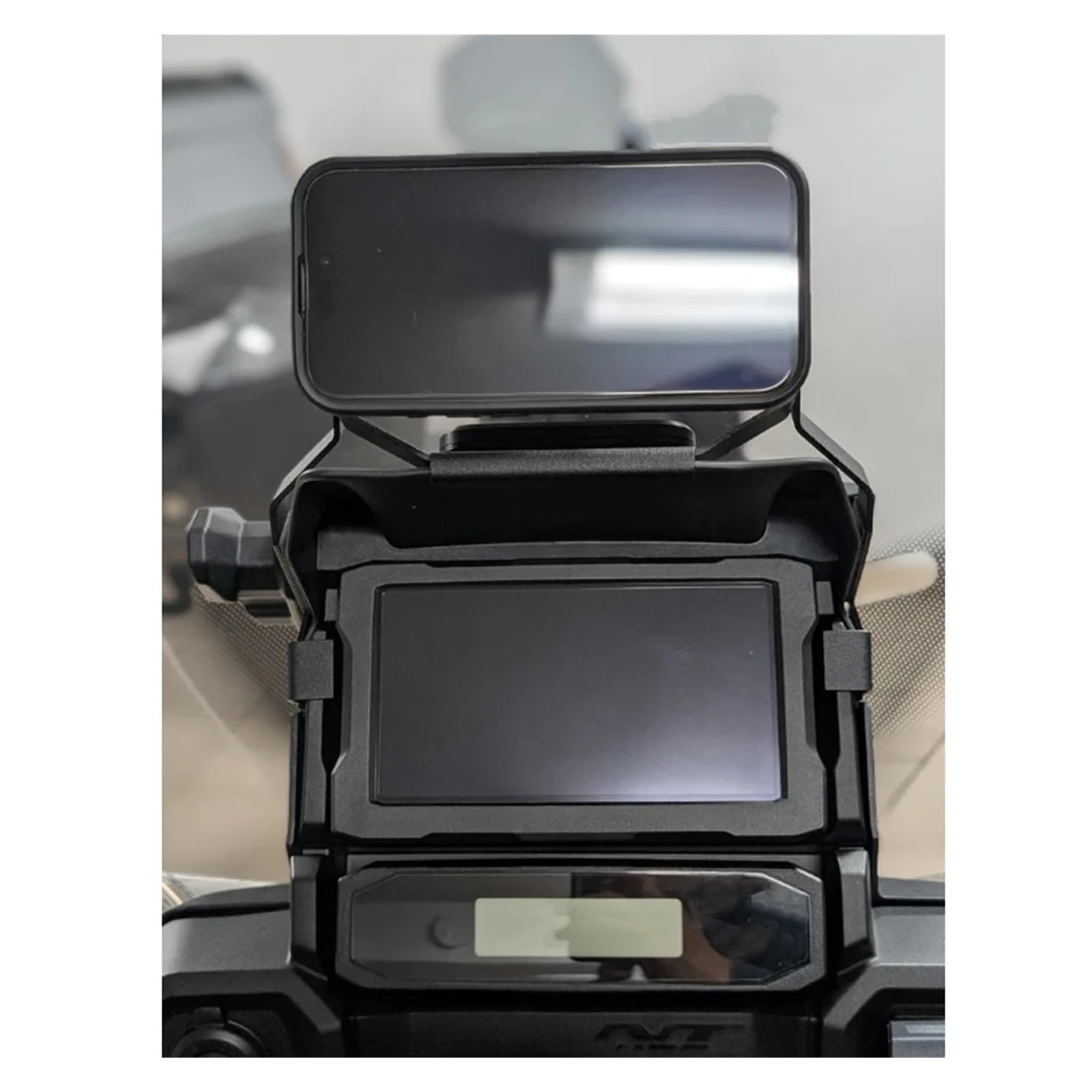 Staffa Per Navigatore GPS E Cellulare Per Honda NT1100 2025 – Supporto Anti-Vibrazione Da Manubrio, Fissaggio Sicuro Con Viti (Diametro 22 Mm)